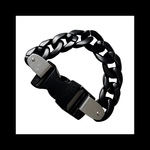【GOTTU_chain@belt.BK ブレス。】ブラック 黒 チェーン ブレスレット 太チェーン メンズ いかつい カッコイイ ストリート ピープス パンク ロック Y2K 個性的 ユニセックス
