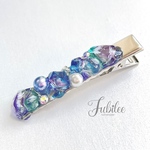 レジン鉱石のミニヘアクリップ✩.*˚1点のみ