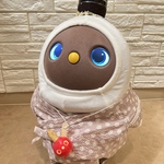 甚平パジャマ🍎らぼっとりんご飴付き（水玉ラベンダー）