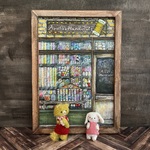 【コラボ企画】moriのえほん×Okiyon  ぬいぐるみ・原画・ポストカードセット 手芸屋のおきゃくさま