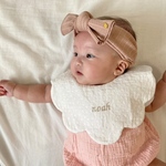 ふわふわレースbib♡お名前入り