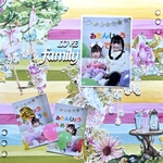 Love Family〜スクラップブッキング12インチアウト〜