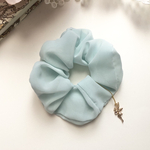 【キッズ❤︎シュシュ】　シフォン＊mint＊