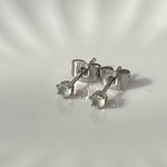 プレナイト 3mm サージカルステンレス製 ピアス シルバーカラー