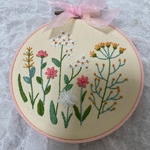 野に咲くお花🌼ミニ刺繍額🌸Part2