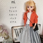 【019】リカちゃん　服　5点セット