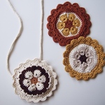 African flower circle pochette : : : : アフリカンフラワーサークルポシェット