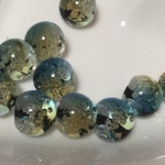 (1-287)スズマル　ヴィトライユバブル　8mm 10個　ブルー系