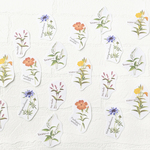野の花 のフレークシール