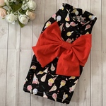 完成品‼️犬服🐶アイスクリーム🍨柄の浴衣👘