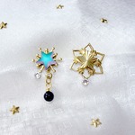 シリウスとカペラの耳飾り(ピアス)