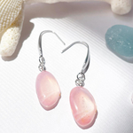 シンプルさくら貝ピアス