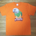 【メンズ・レディース】【ご予約受付中】「ネズミガシラハネナガインコ②」Tシャツ 【 サイズ×カラーを選べるオーダーメイド Tシャツ】