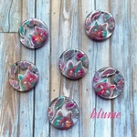 再販♡【貼り付けパーツ】25 random paint cabochon plate#nuance cats