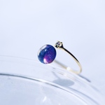 glass venus ring (spiral) #14