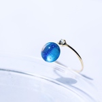 glass venus ring (spiral) #5