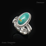 【 saway04様オーダーメイド品】エバンスターコイズ シルバーリング Evans turquoise