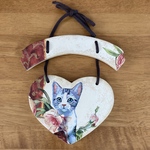 にゃんこのネームプレート