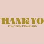 Thank you カード テンプレート／購入ありがとうカード・ビジネスカード