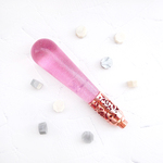 シーリングスタンプ用　クリアハンドル　桜ピンク