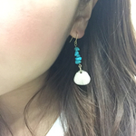 ★オーダー可★シェルターコイズピアス