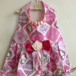 トイプードル ポメ ピンク春わんこ服