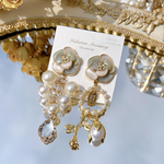 button accessory くすみグリーン　くすみブルー