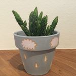 送料無料 雲と雫の植木鉢