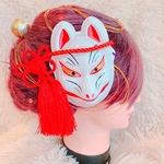 髪飾り☆人気☆きつね☆ミニお面☆豪華☆扇子髪飾り☆ゴールド扇子☆水引☆お祭り髪飾り☆成人式髪飾り☆卒業式髪飾り☆結婚式髪飾り☆袴ヘア☆白無垢☆扇子髪飾り☆組紐☆和装☆七五三☆モダン☆レトロ☆体育祭☆