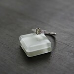 モルダバイト　トリプルCZラインリング　SILVER925　