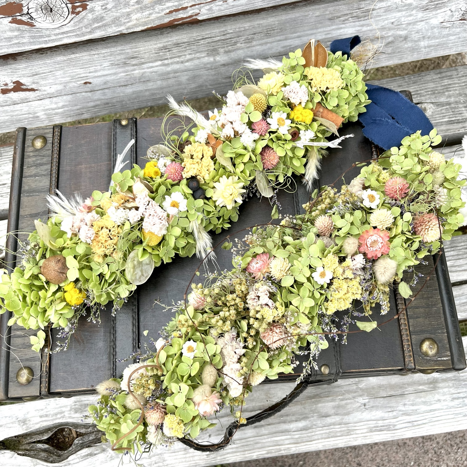 アナベル紫陽花　ガーランド アナベル紫陽花ガーランド - naturalflowers | minne byGMO