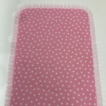 お星さま柄のaiboちゃんのカフェマット　AI aibo's cafe mat 中綿入り(Pink)