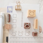 ジャーナル うさぎさん 3個セット 消しゴムはんこ