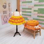 [knicco＊co]オレンジボーダーset
