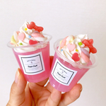 ゆめかわファンシーピンクドリンク