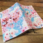 文庫本ブックカバー＊リアル桜