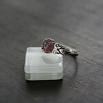 ブラッドショットアイオライト　　ビクトリアンリング　SILVER925　