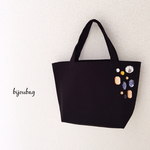 大人可愛いトートバック bijou navy