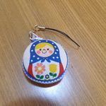 マカロンポーチ☆（マトリョーシカ）