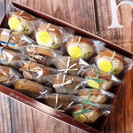 ☆期間限定☆季節のケーキ5種類セット16個入り☆紅茶・パイナップル・ほうじ茶・レモン・いちご
