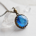 泉竜の息 ラウンドネックレス :antiquegold collar