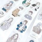 海外マステ 切り売り ＊No.16＊ 1ループ(16種×1)[KM005]