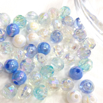 B-09★ビーズミックス【海辺の人魚】約45個入り