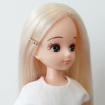 246≪数量限定≫リカちゃん 4粒のジュエリーマルチカラーヘアピン*0816