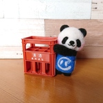 【aiai様オーダー品】酒屋パンダ🐼のペン立て❤️羊毛フェルト