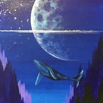 月夜のクジラ