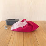 おべんとう包み（あずま袋）赤ストライプ