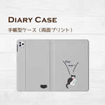 iPadケース Pet me！ハチワレ 猫 多機種対応 cat280 ねこ
