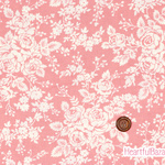 USAコットン(110×50) moda The Flower Farm 早咲きのバラ ピンク 生地 布