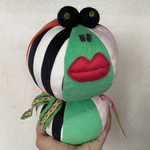 ガラガラkeron🐸振ると鳴るよ🐸ぬいぐるみ  おもちゃ